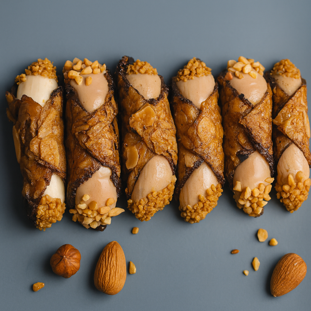 Gluten free cannoli salted caramel