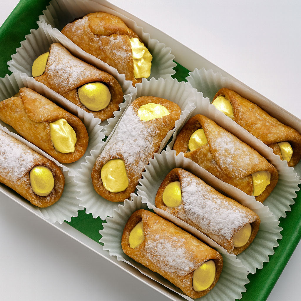 Sicilian Cannoli - lemon box