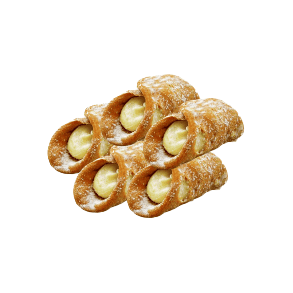 5 lemon cream cannoli