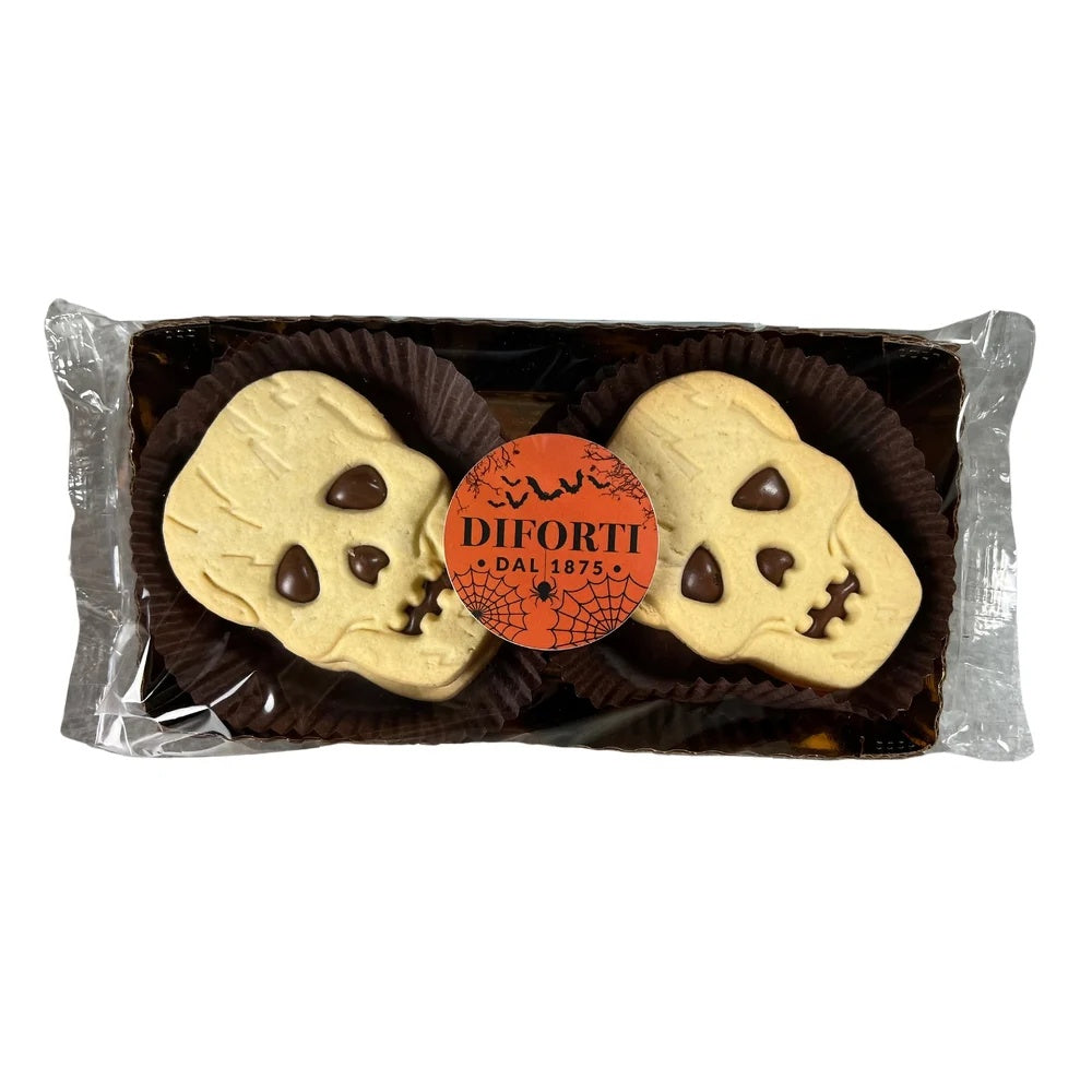 Halloween Skull Biscuits With Cocoa & Hazelnut – 200g