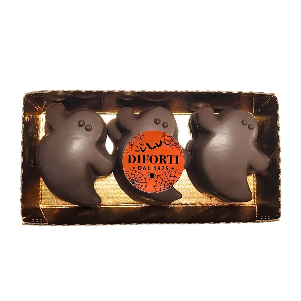 Dark Ghost Halloween Biscuits - 200g
