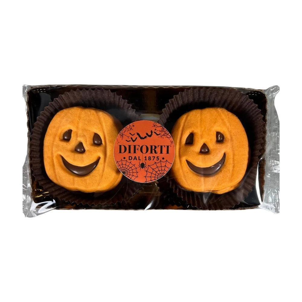 Halloween Pumpkin Biscuits With Cocoa & Hazelnut - 200g