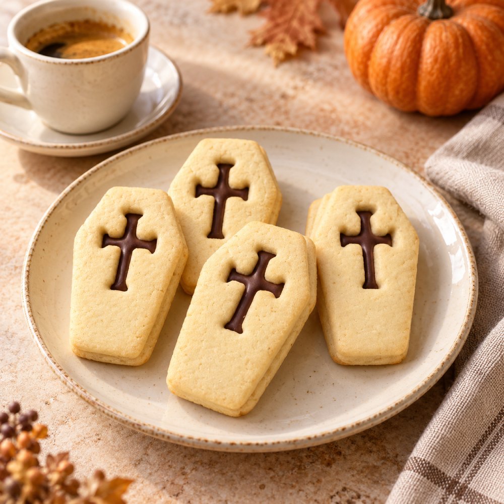 Italian_Halloween_White_Coffin_Biscuits_on_a_plate