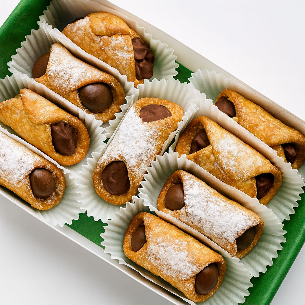  Sicilian Cannoli - chocolate box