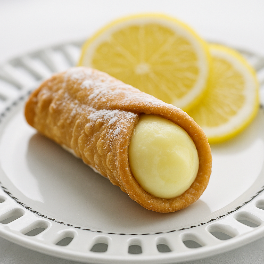  Sicilian Cannoli - lemon